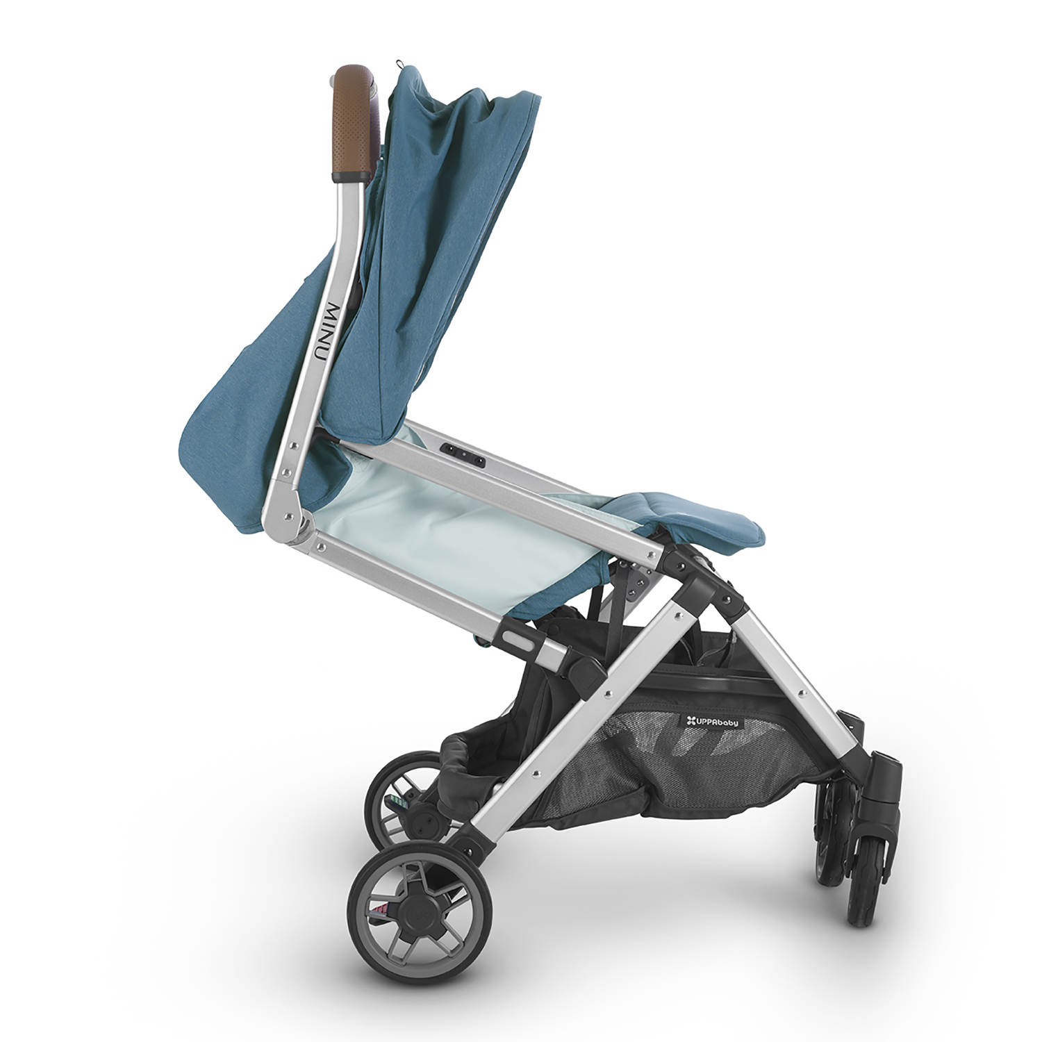 Коляска прогулочная UPPAbaby Minu 2018 Ryan Голубая - фото 7