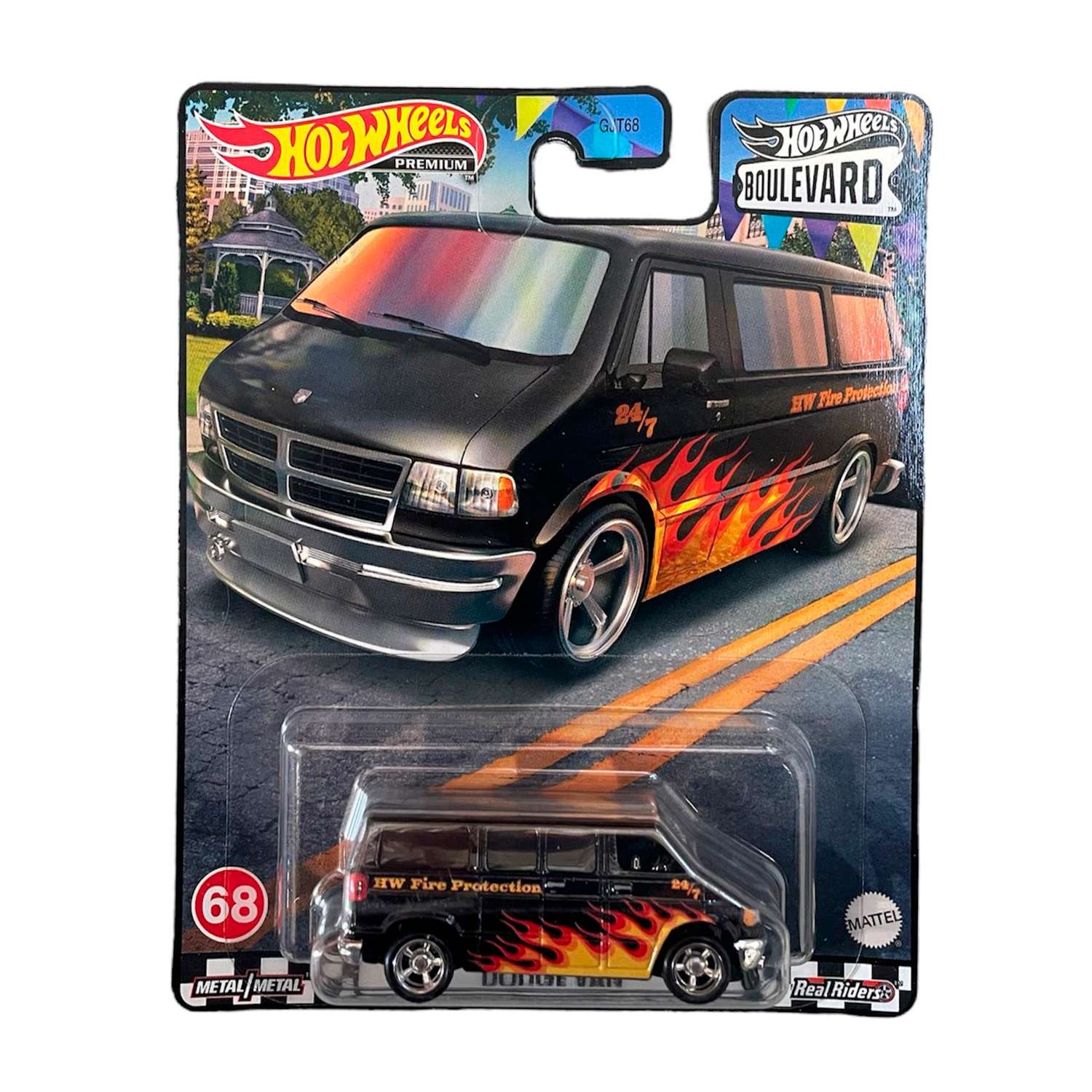 Игрушечная машинка Hot Wheels dodge van GJT68-A68-HKF15 - фото 2