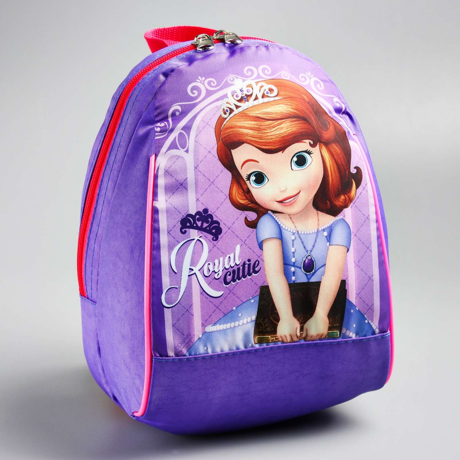 Рюкзак Disney Принцесса София на молнии сиреневый - фото 1