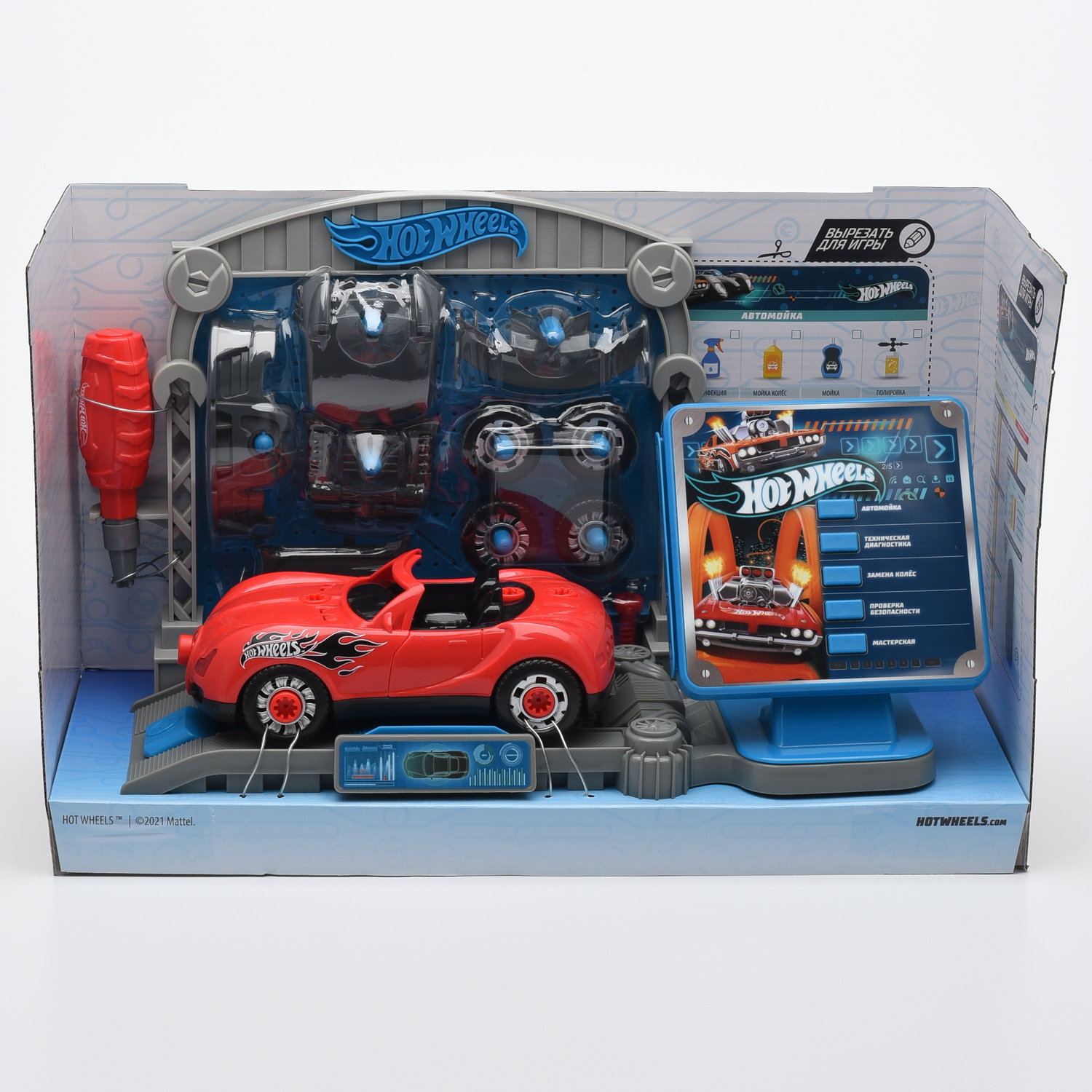 Игровой набор Hot Wheels Автомастерская HWCR1 купить по цене 3539 ? в  интернет-магазине Детский мир