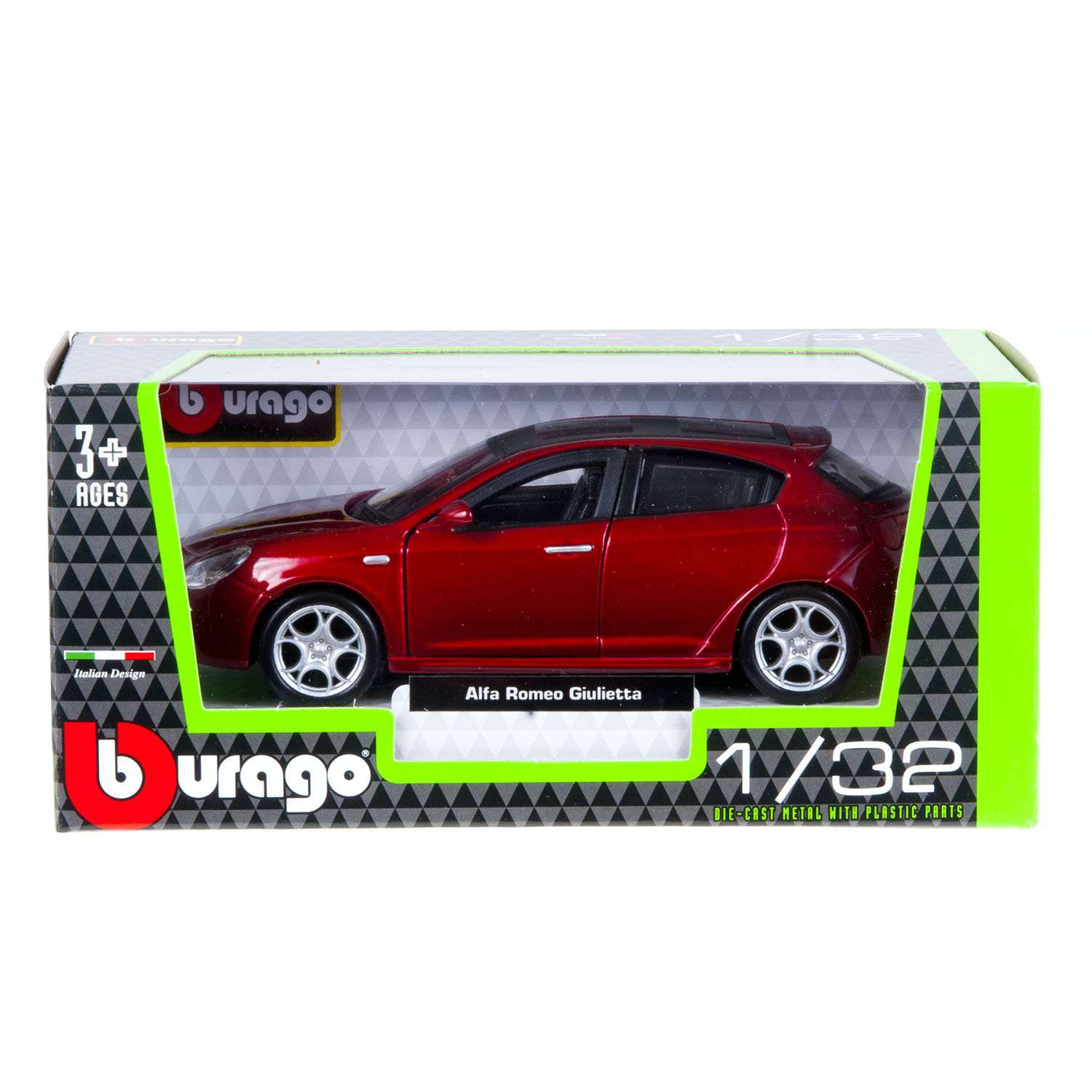 Машинка BBurago 1:32 Alfa Romeo Giulietta 18-43000(3) 18-43000(3) - фото 5