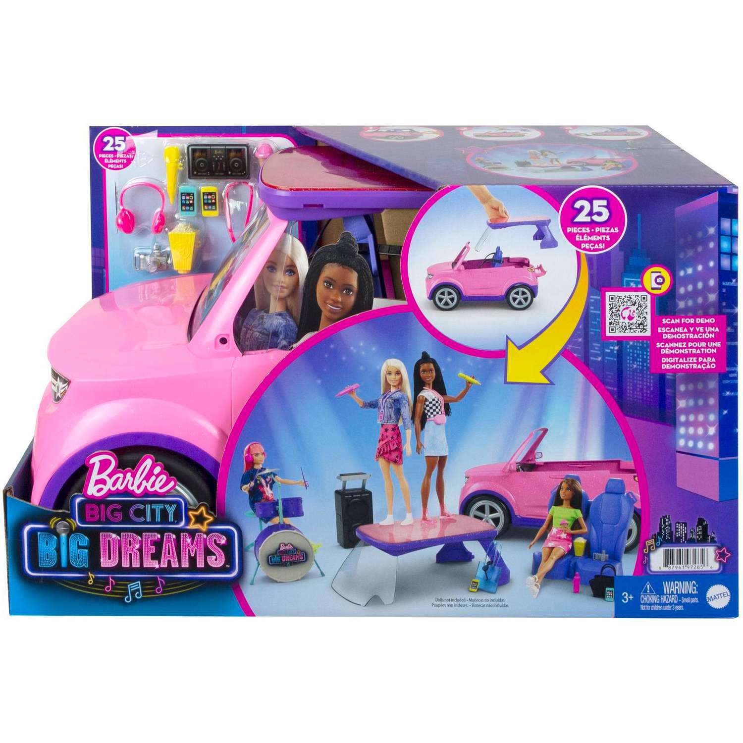 Набор игровой Barbie Большой город Большие мечты Транспортное средство GYJ25 GYJ25 - фото 2