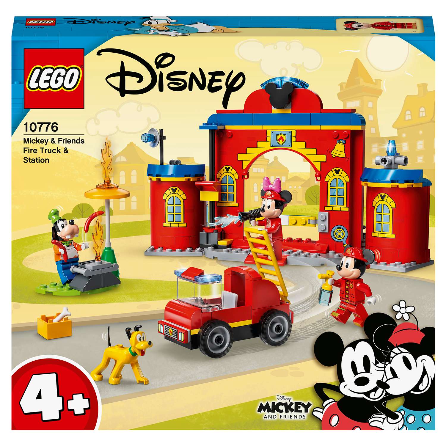 Конструктор LEGO Mickey and Friends Пожарная часть и машина Микки и его друзей 10776 - фото 2