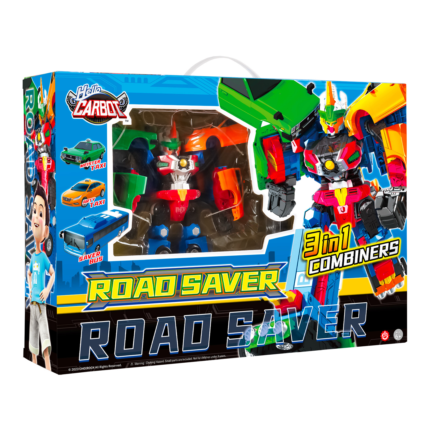 Игрушка Hello Carbot Hello Carbot Road Saver трансформер 28см S2 42891 - фото 2