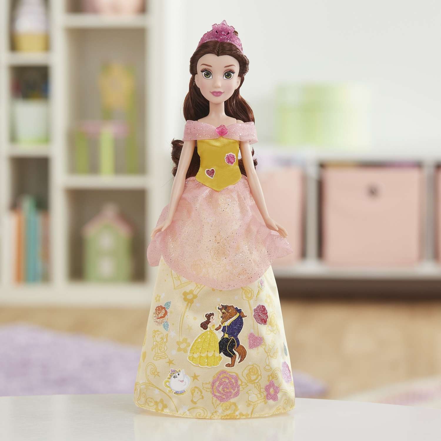 Кукла Disney Princess Hasbro Сверкающая Белль E5599EU4 E5599EU4 - фото 11