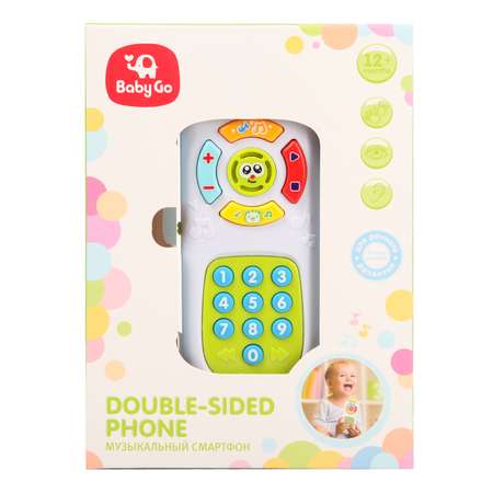 Игрушка BabyGo 2в1 Телефон+пульт OTE0645636