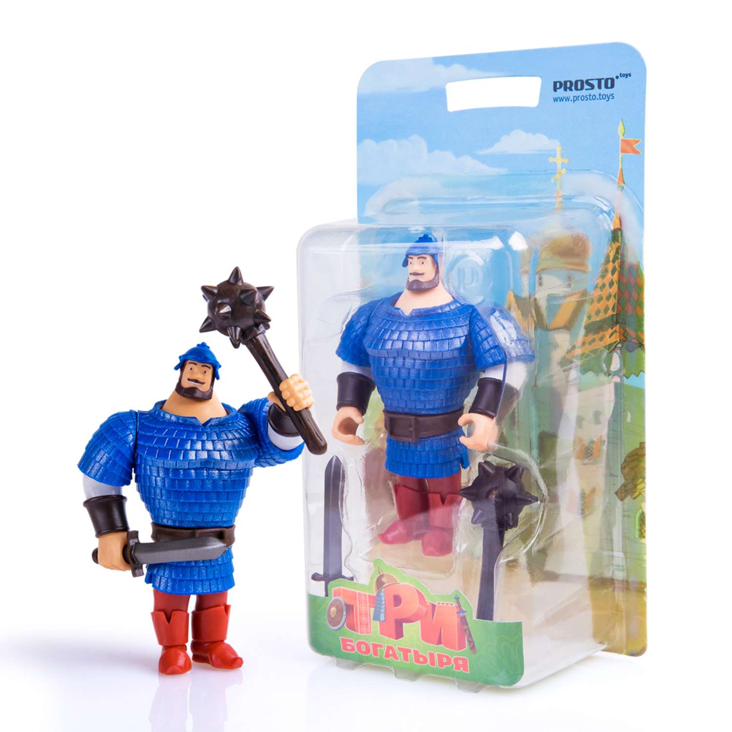 3 фигурки. Фигурки prosto Toys три богатыря.