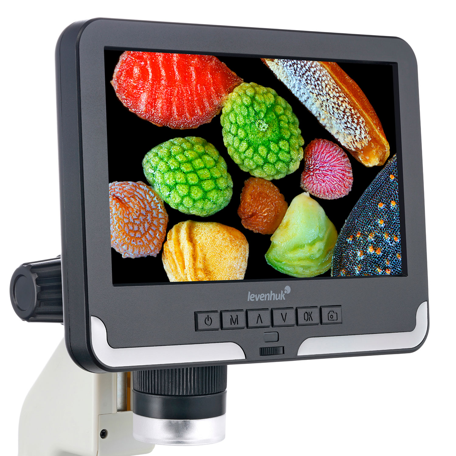 Микроскоп цифровой Levenhuk Rainbow DM700 LCD - фото 7