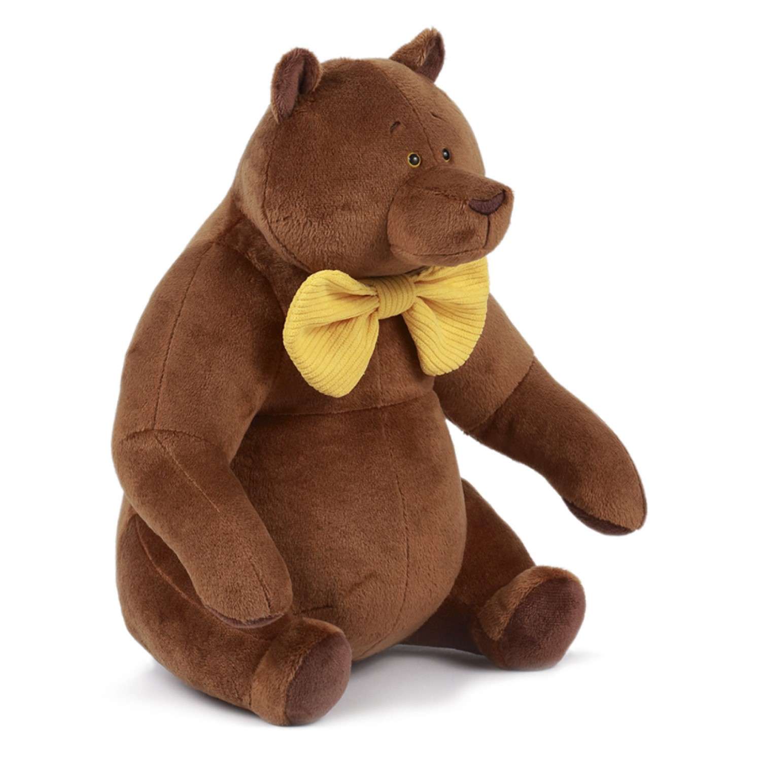 Мягкая игрушка KULT of toys плюшевый медведь mr.brown c бантом 30см - фото 2