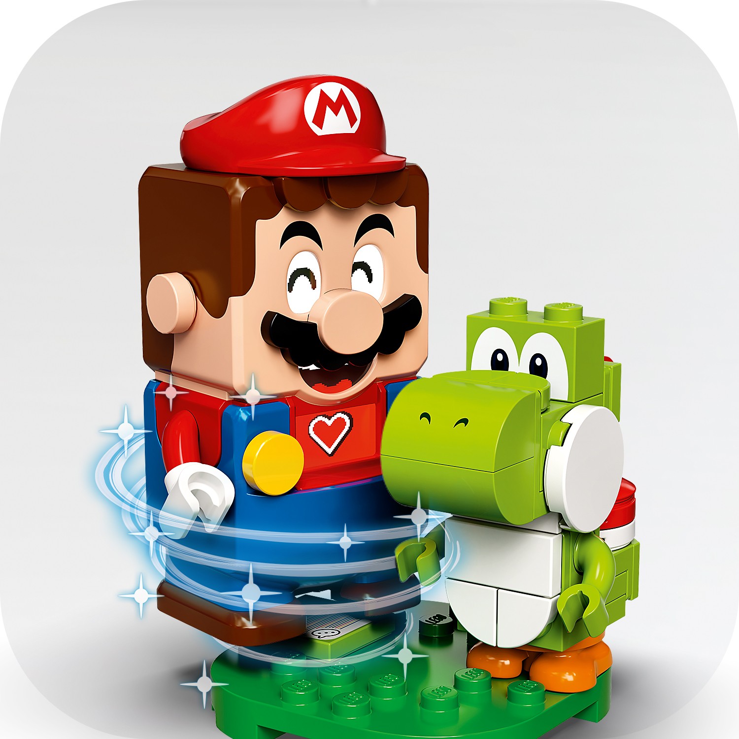 Mario and yoshi lego sale