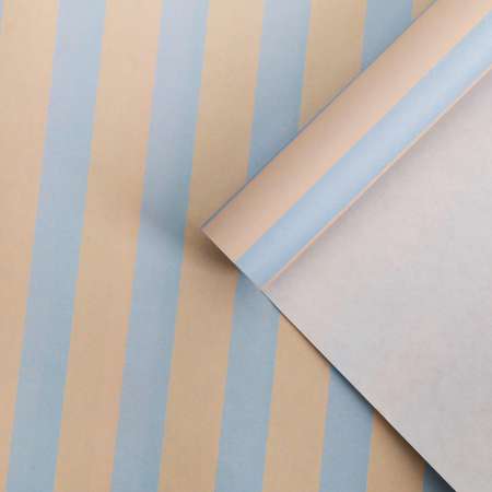 Бумага Дарите Счастье упаковочная для цветов «Полоски» 100 × 70 см МИКС