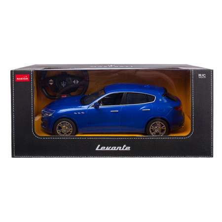 Машинка радиоуправляемая Rastar Maserati Levante 1:14 Голубая