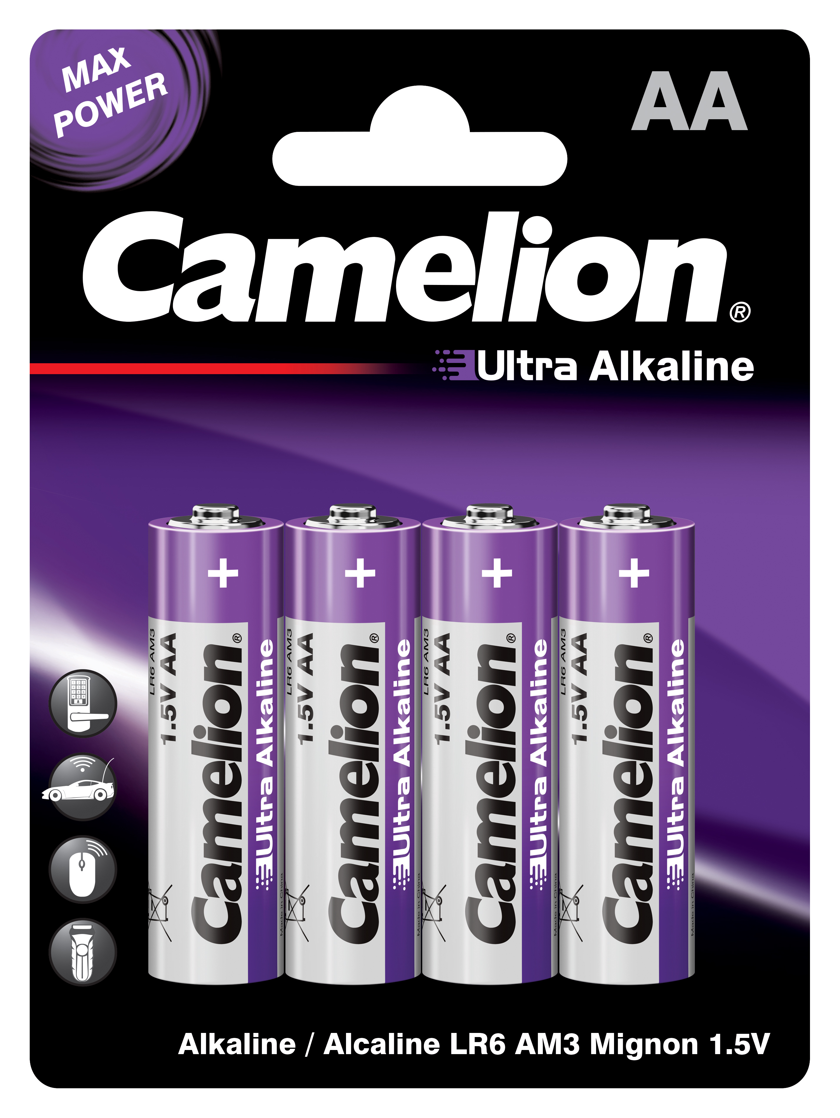 Батарейки Camelion LR6-BP4UT - фото 1