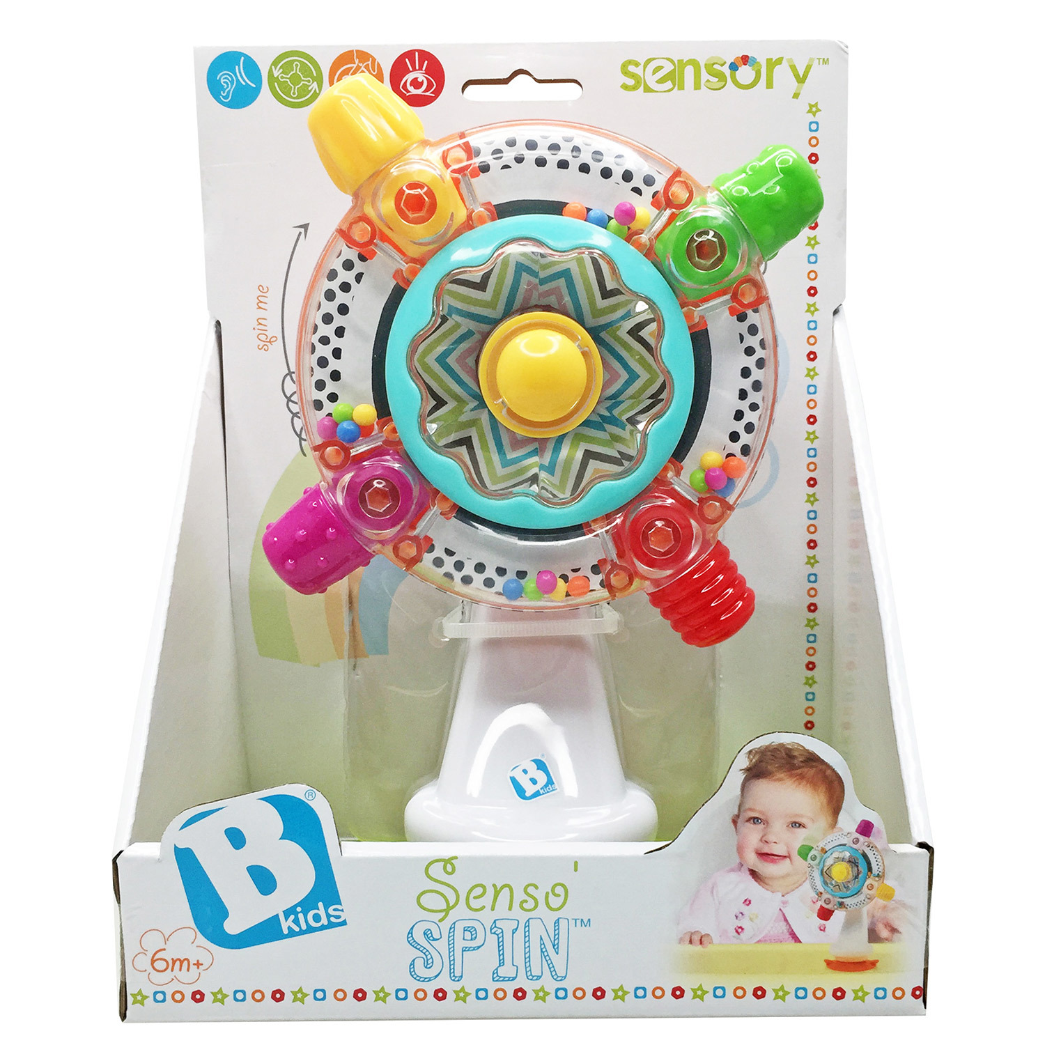 Игрушка на присоске B kids Sensory - фото 5