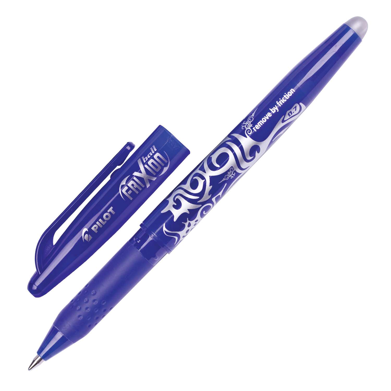 Ручки гелевые PILOT синие пиши стирай 2 штуки - фото 6
