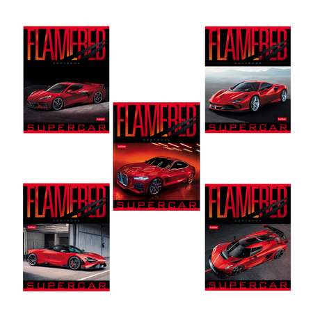 Тетрадь Hatber Redsupercar А5 Линия 48л 73125