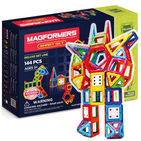 Магнитный конструктор MAGFORMERS Smart set 144 деталей