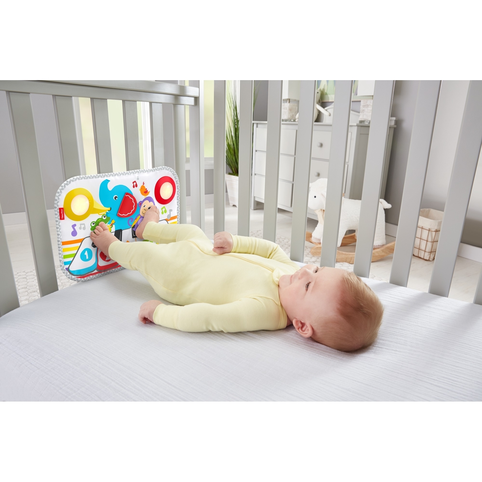 Игрушка Fisher Price Умные этапы Нажимай и играй на пианино GFJ53 - фото 6