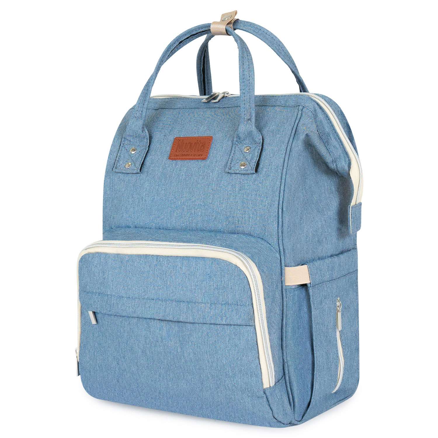 Рюкзак для мамы Nuovita Capcap classic Голубой - фото 1