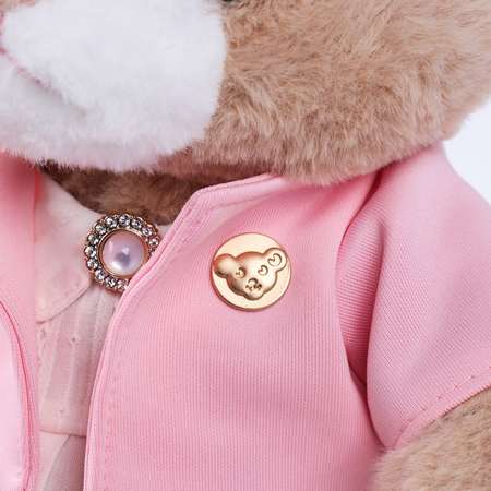 Мягкая игрушка Milo Toys «Little Friend» зайка в платье и розовой кофточке