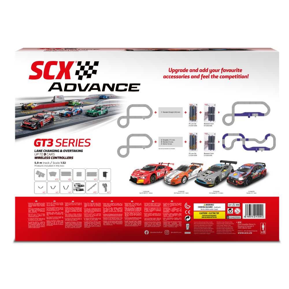 Трек Scalextric Advance GT3 Series E10402S500 - фото 3