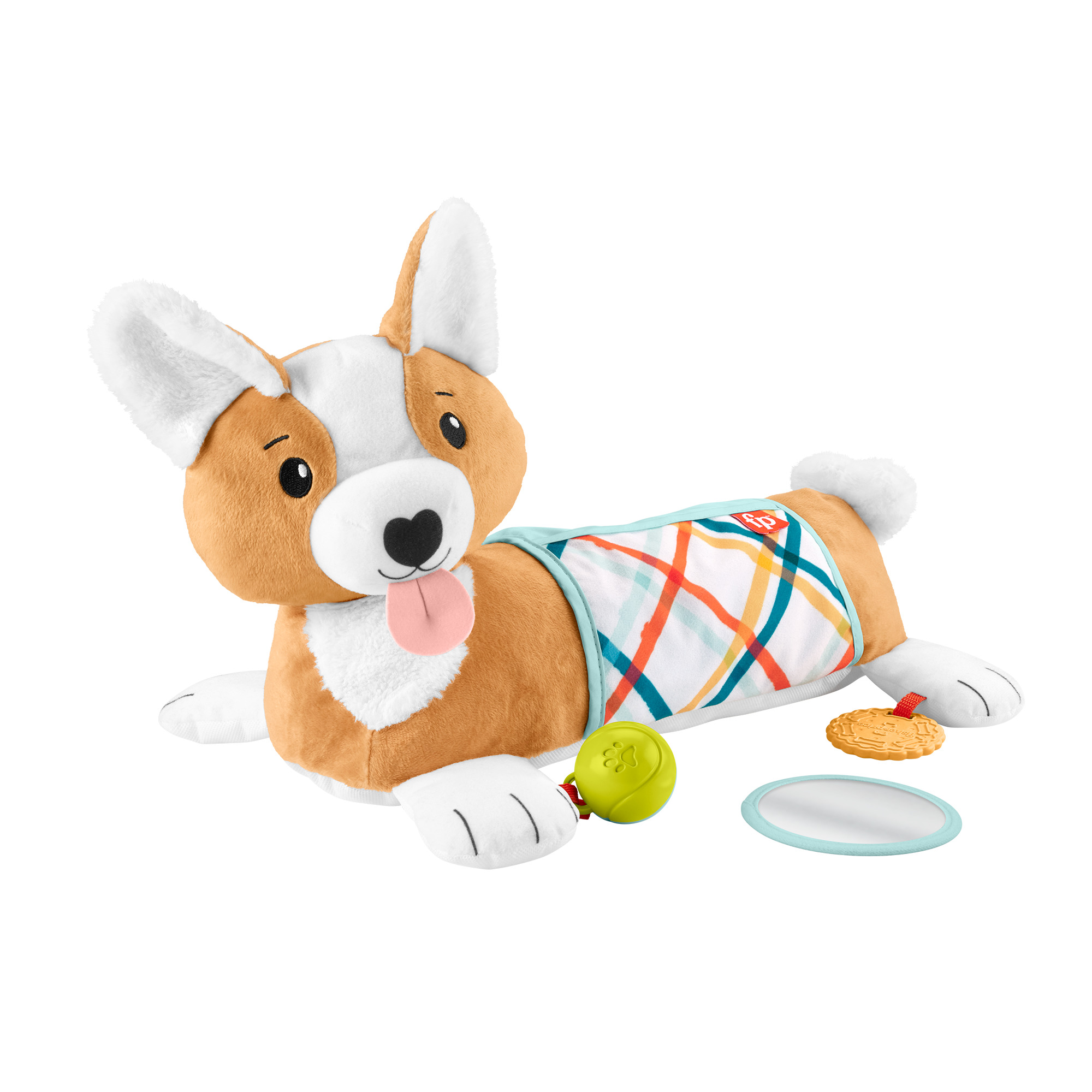 Набор игровой Fisher Price Puppy Tummy Wedge 3в1 HJW10 купить по цене 4599  ₽ в интернет-магазине Детский мир