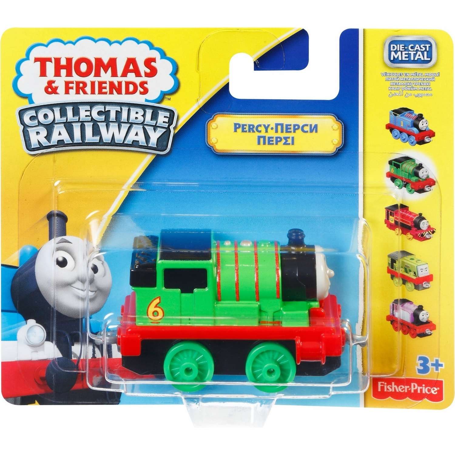 Базовые паровозики Thomas & Friends Томас и друзья в ассортименте BHR64 - фото 13