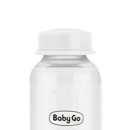 Бутылочка для хранения молока BabyGo 125мл 3шт КК1286