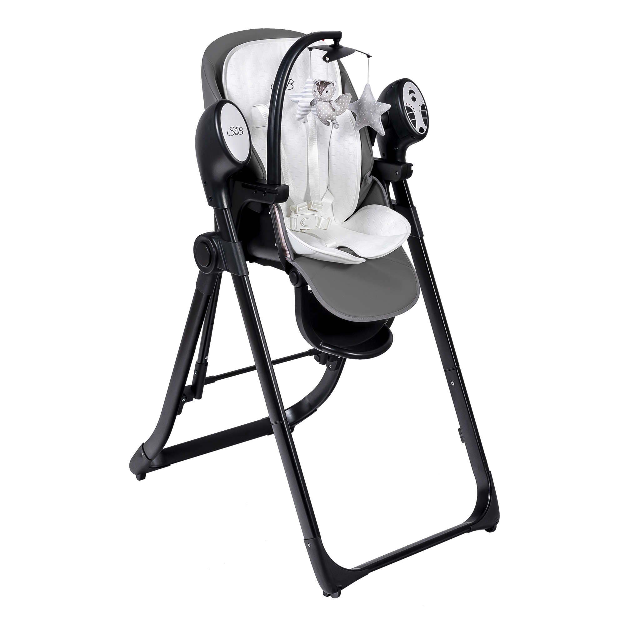 Стульчик для кормления Sweet Baby Fiesta Black-Gray - фото 8