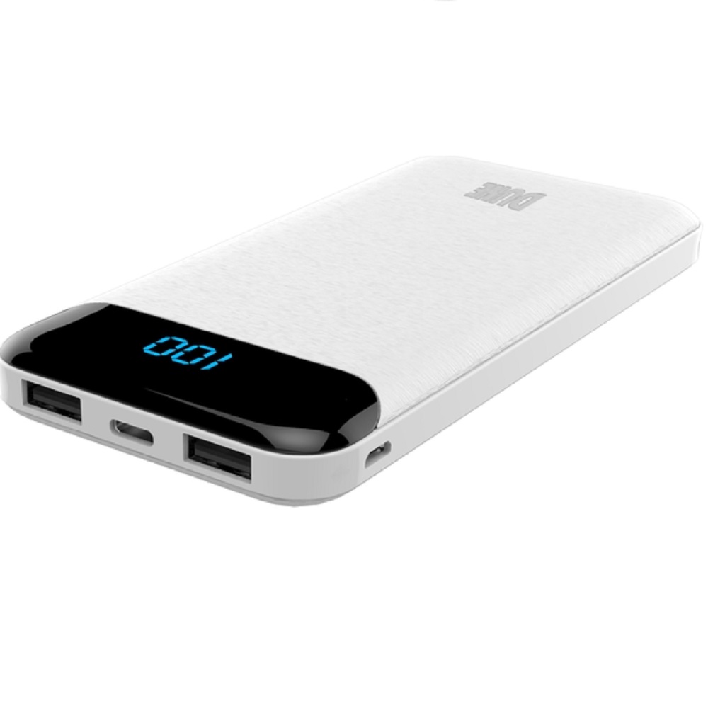 Внешний аккумулятор Perfeo Powerbank Dune 10000mah LED дисплей White PF_B4882 - фото 1