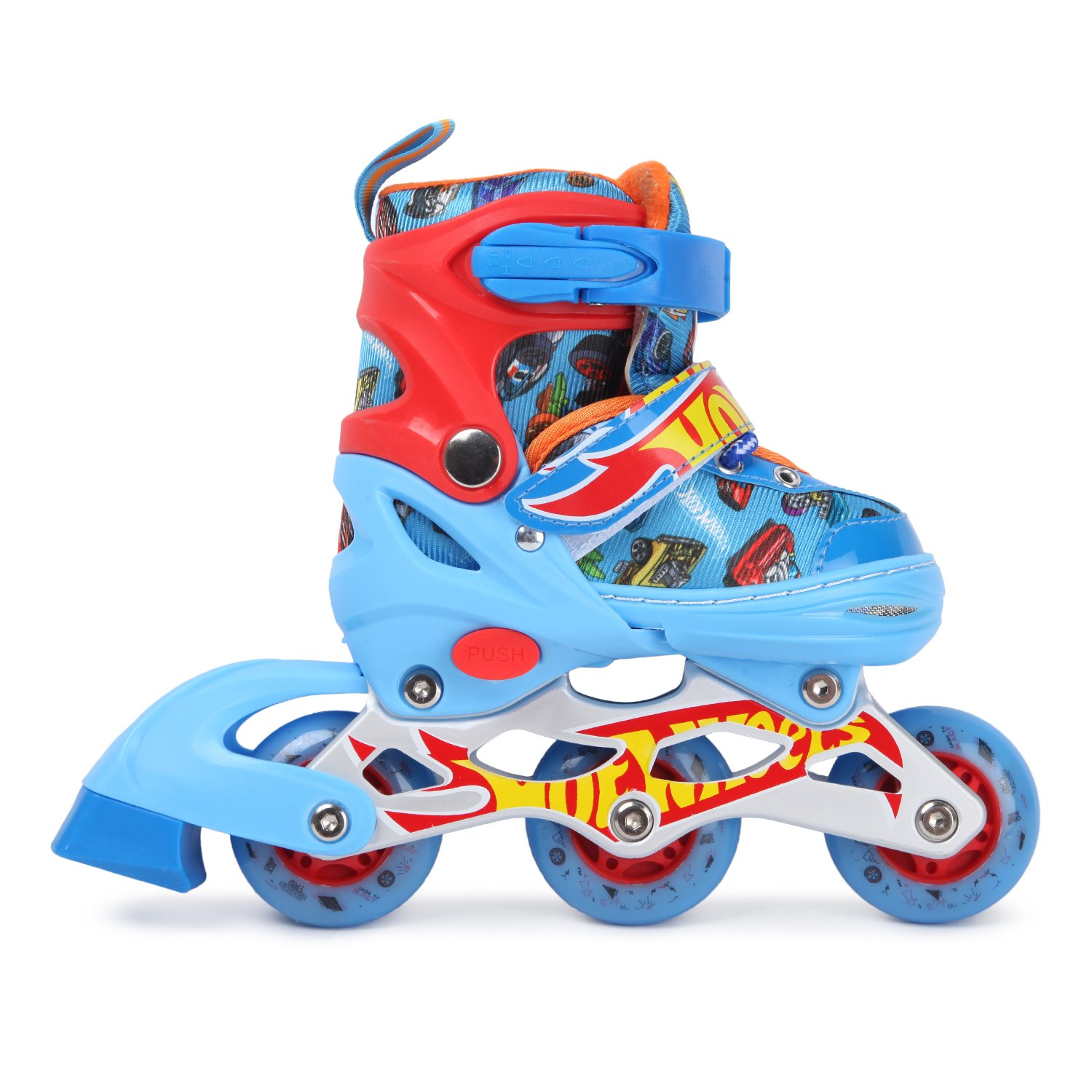 Коньки роликовые Kreiss Hot Wheels XS - фото 3