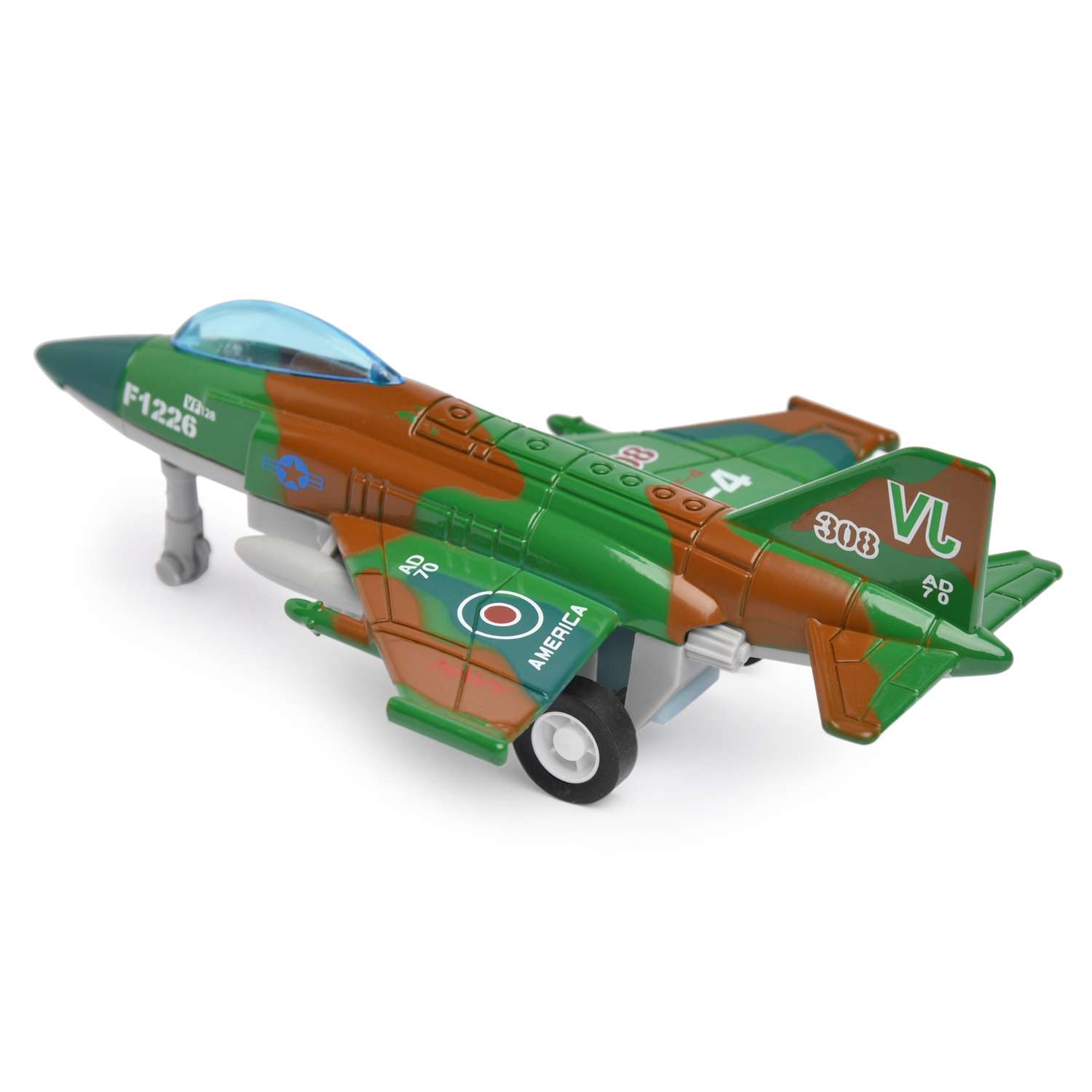 Самолет Devik Toys Истребитель в ассортименте 3813319 - фото 1