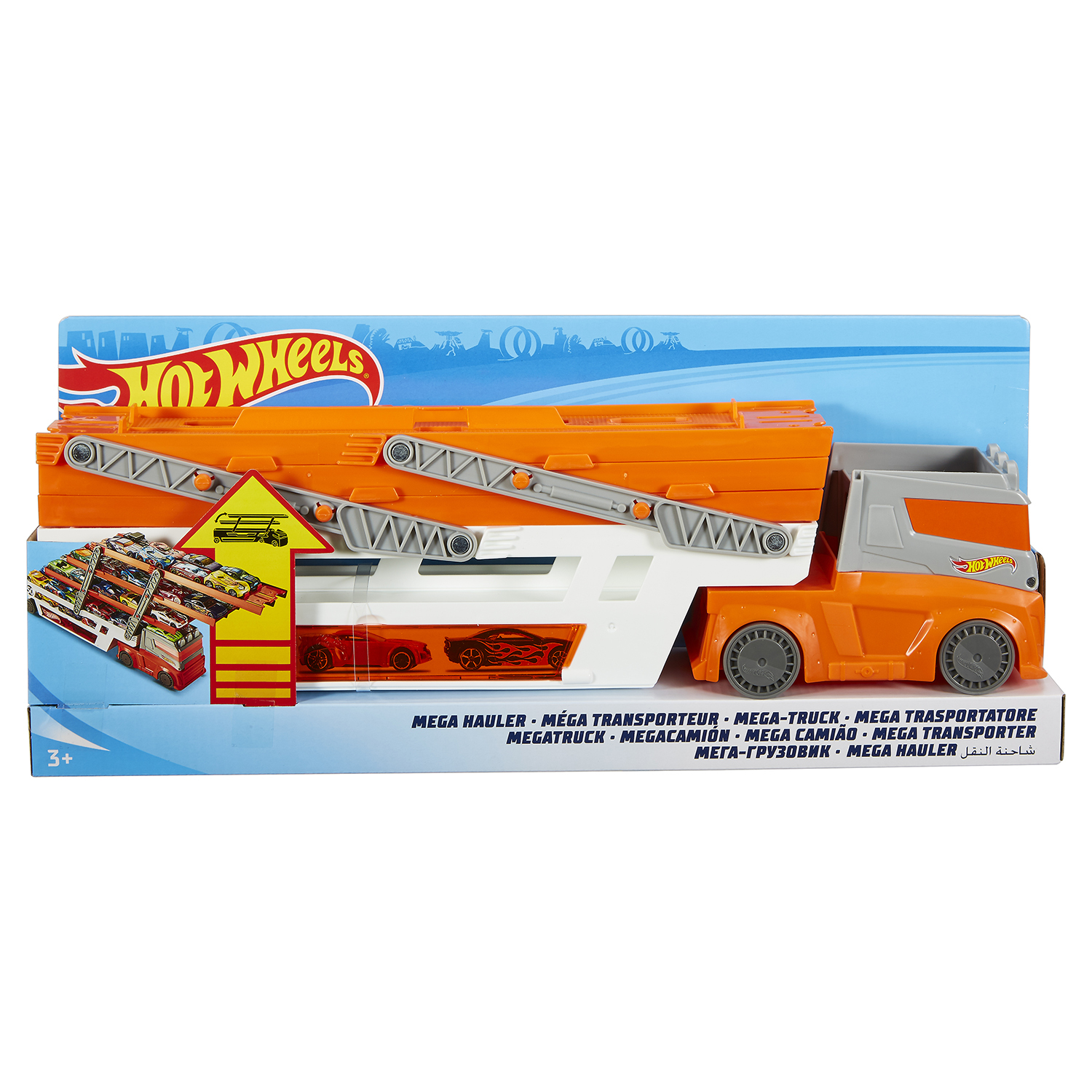 Машина Hot Wheels Мега-грузовик FTF68 купить по цене 999 ₽ в  интернет-магазине Детский мир