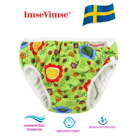 Плавки детские ImseVimse SL 13-17 kg 2-5лет green flower