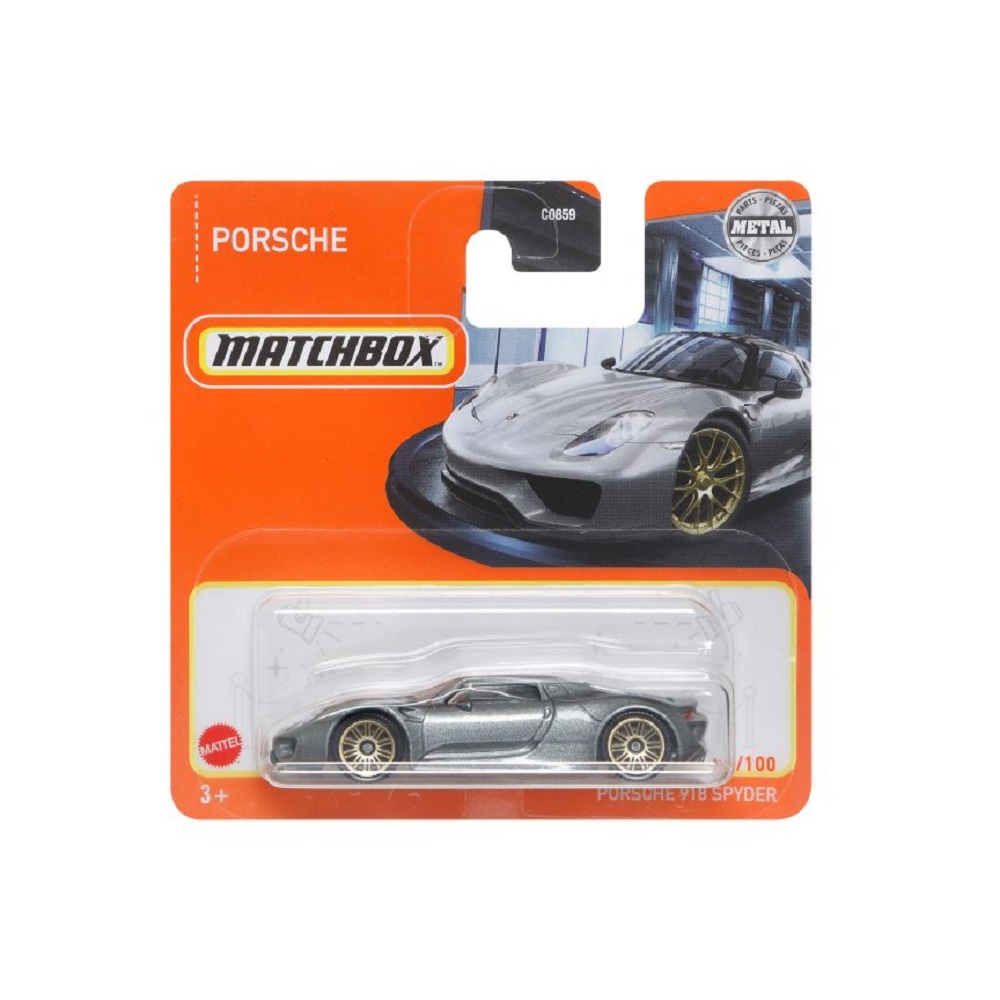 Автомобиль Matchbox Porsche без механизмов 60810 - фото 1