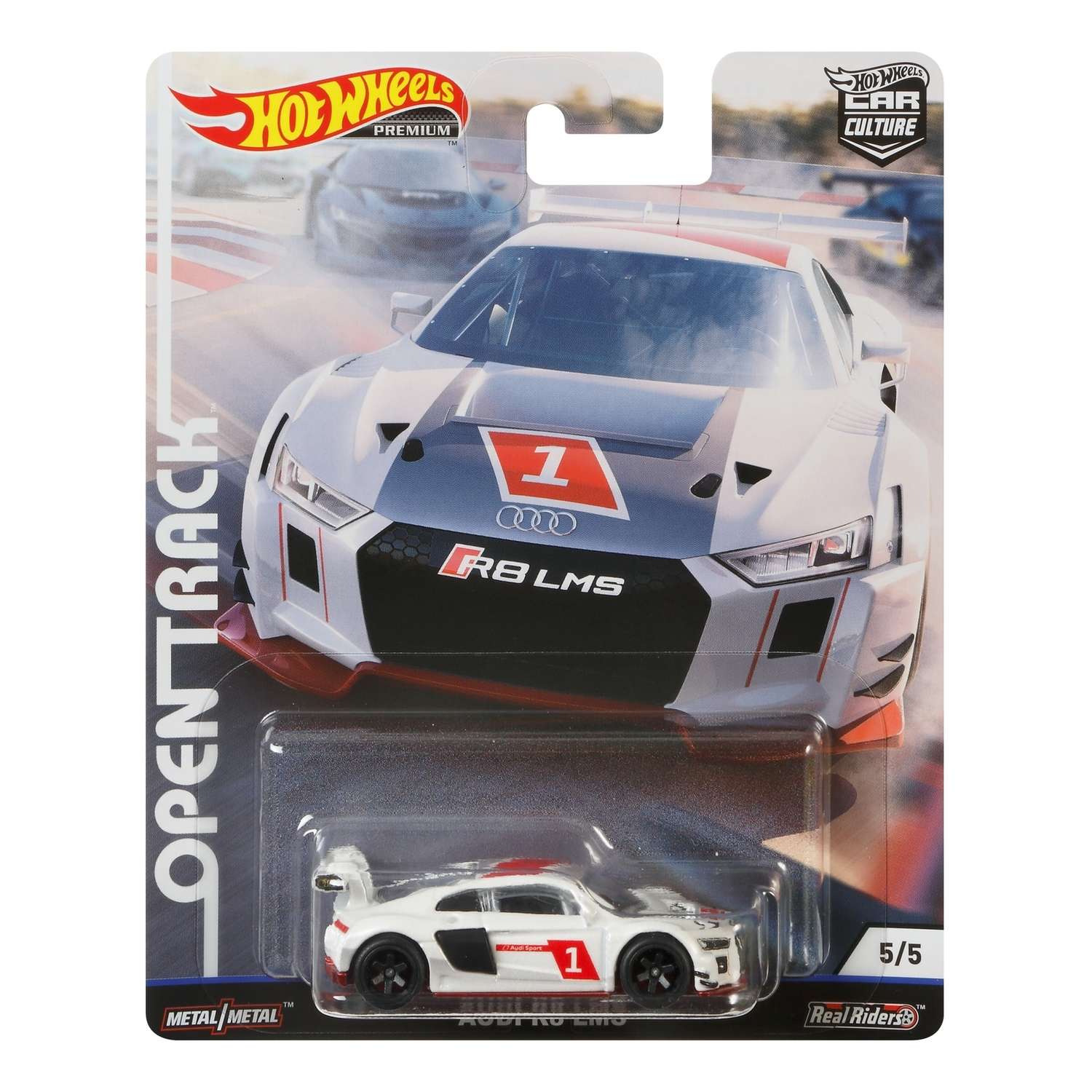 Машинка Hot Wheels Car Culture 1:64 Ауди R8 LMS FYN64 FPY86 - фото 2