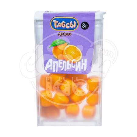 Освежающее драже Fun Candy Lab Табсы ассорти вкусов 30 шт по 8 гр