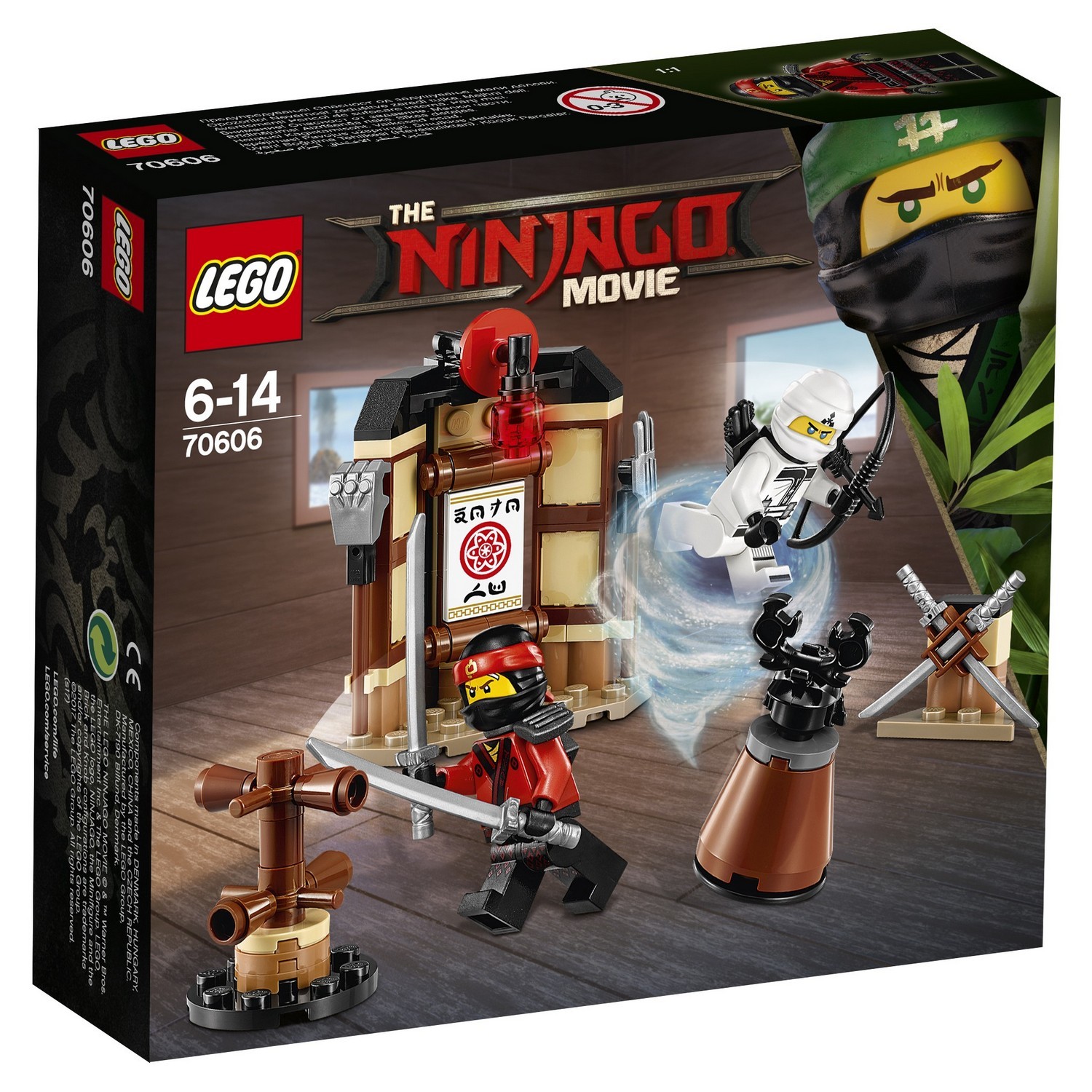 Конструктор LEGO Ninjago Уроки Мастерства Кружитцу (70606) купить по цене  699 ₽ в интернет-магазине Детский мир