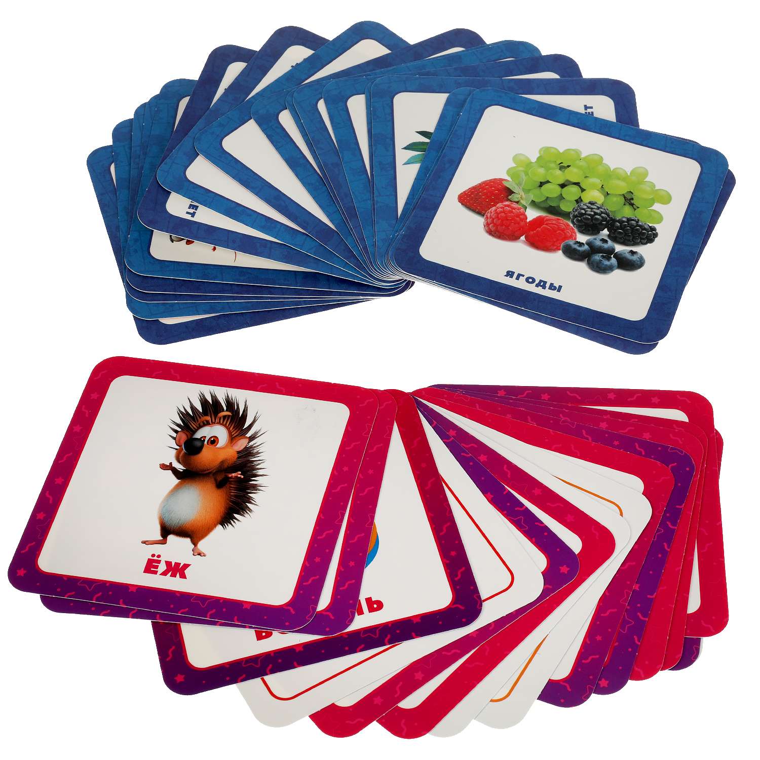 Игра настольная Умные Игры Буба Цифры цвета фигуры 35 карточек в чемоданчике 309819 - фото 2