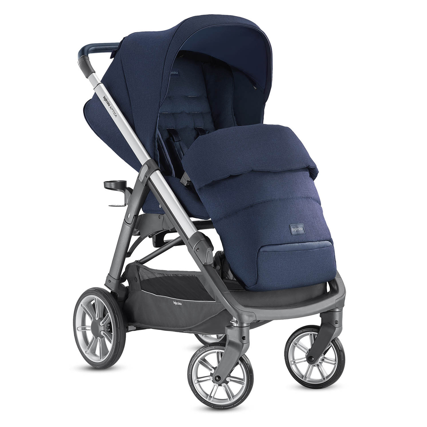 Коляска 4в1 Inglesina Aptica System Quatro Portland Blue - фото 4