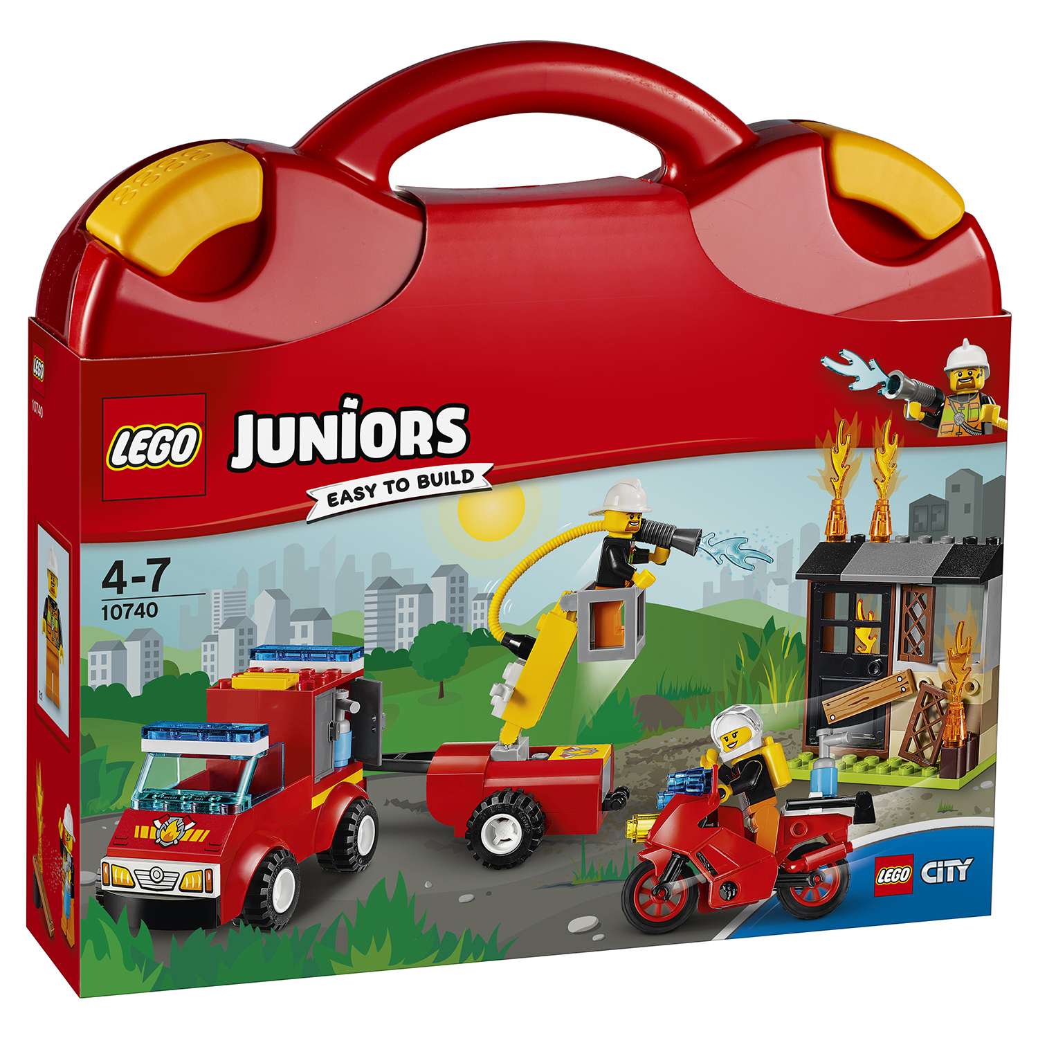 Конструктор LEGO Juniors Чемоданчик «Пожарная команда» (10740) - фото 2