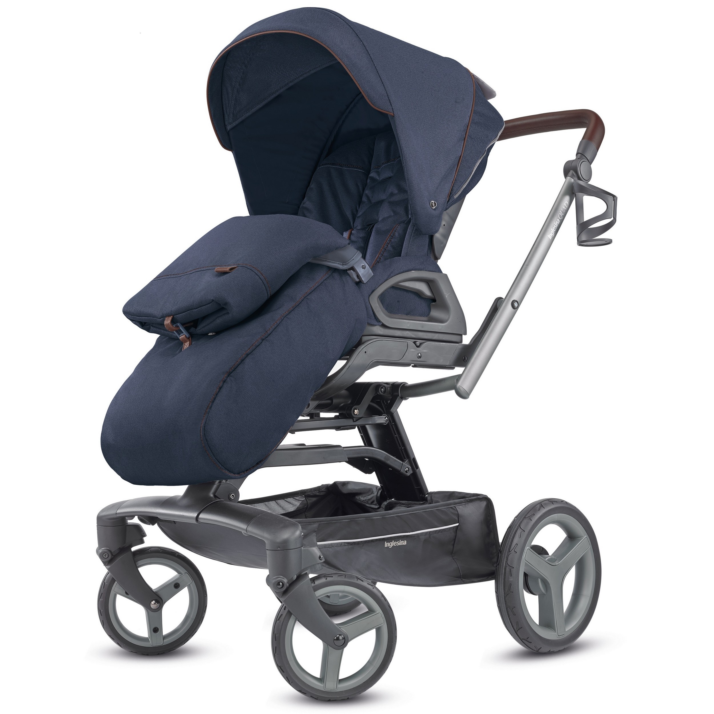 Коляска 2в1 Inglesina Quad System Duo Oxford Blue KA60K0OXB2 - фото 6