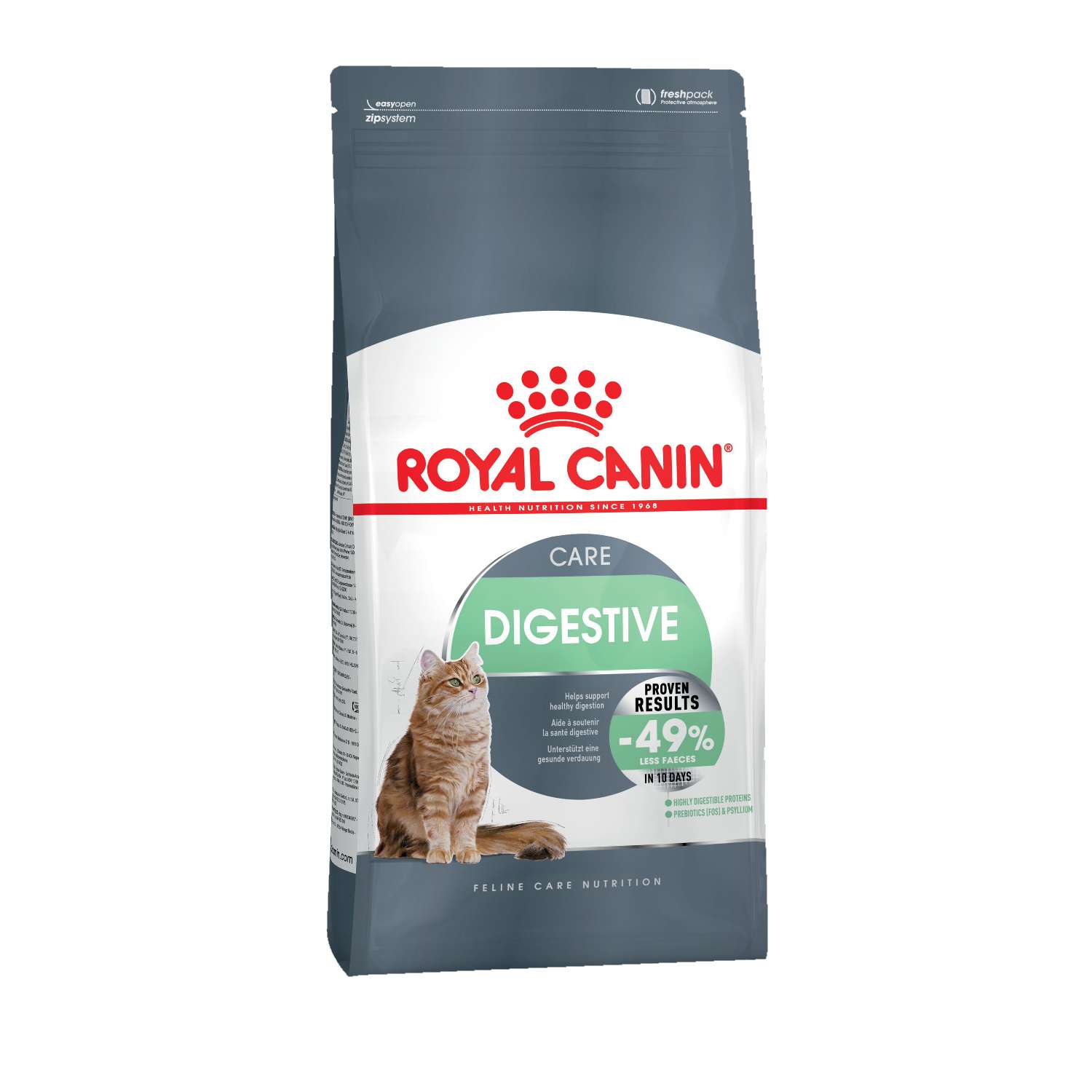 Корм сухой для кошек ROYAL CANIN Digestive Care 2кг с расстройствами пищеварительной системы - фото 1