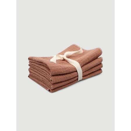 Салфетки Mjolk Toffee муслиновые сет из 4х штук 25*25