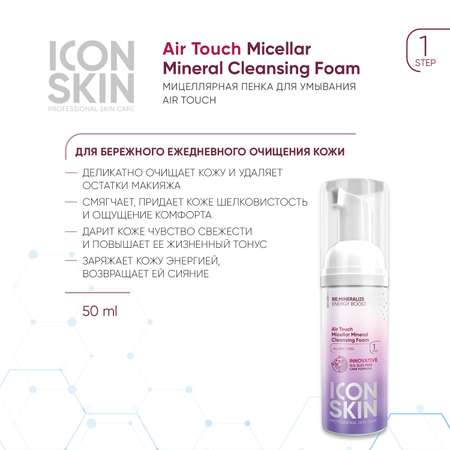 Косметический набор ICON SKIN для ухода за всеми типами кожи re mineralize