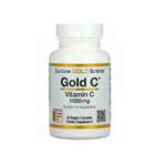 Витамин С California Gold Nutrition 1000мг Gold 60 капсул