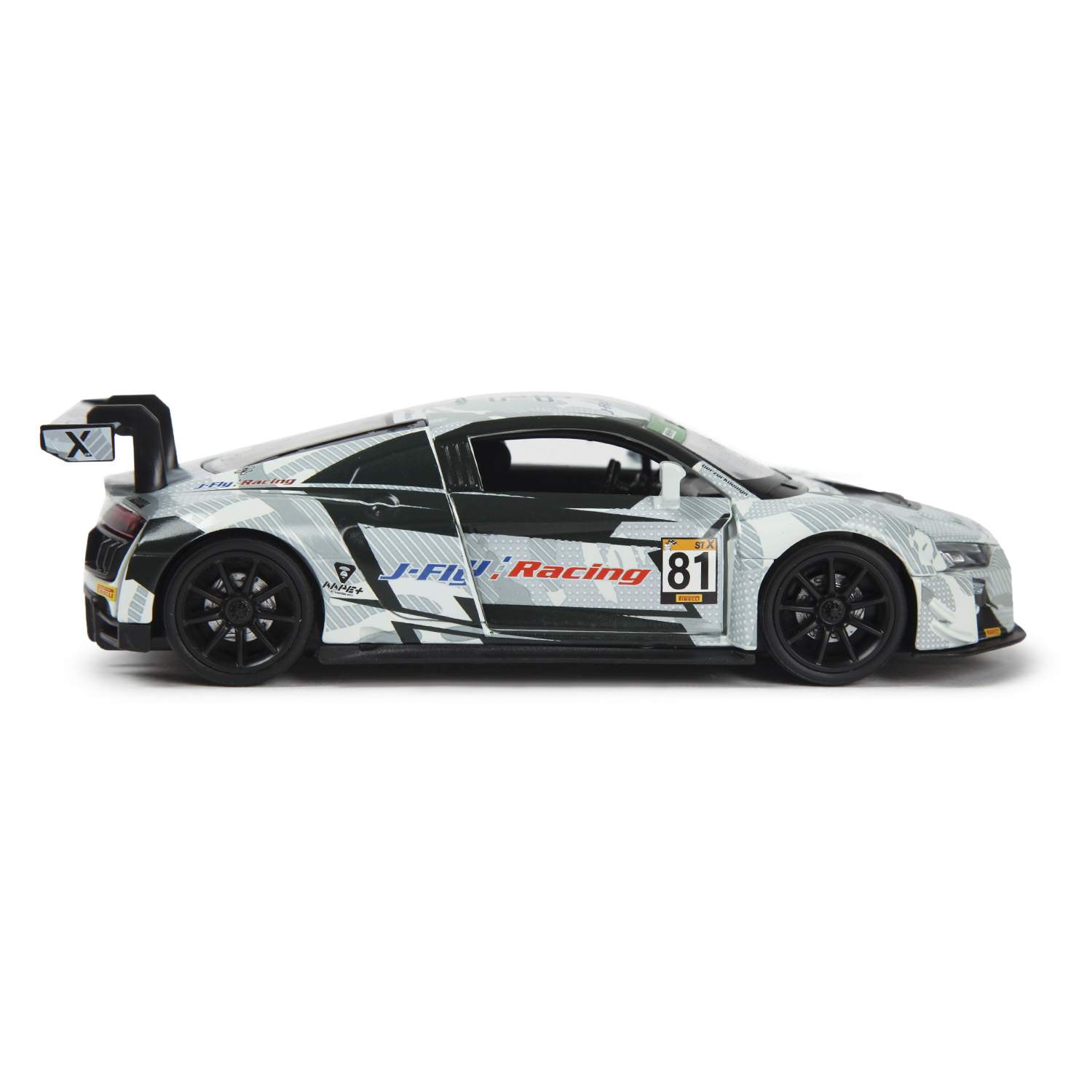 Автомобиль Mobicaro Audi R8 LMS 2015 DTM 1:32 инерционный 664992(L) - фото 4