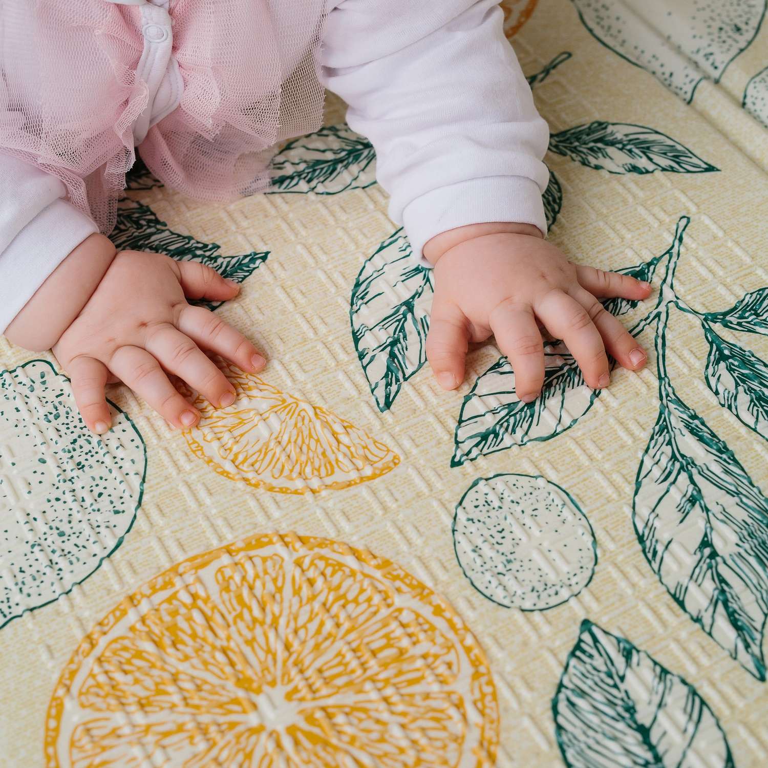Складной детский коврик PARKLON Portable Солнечный лимончик - фото 10