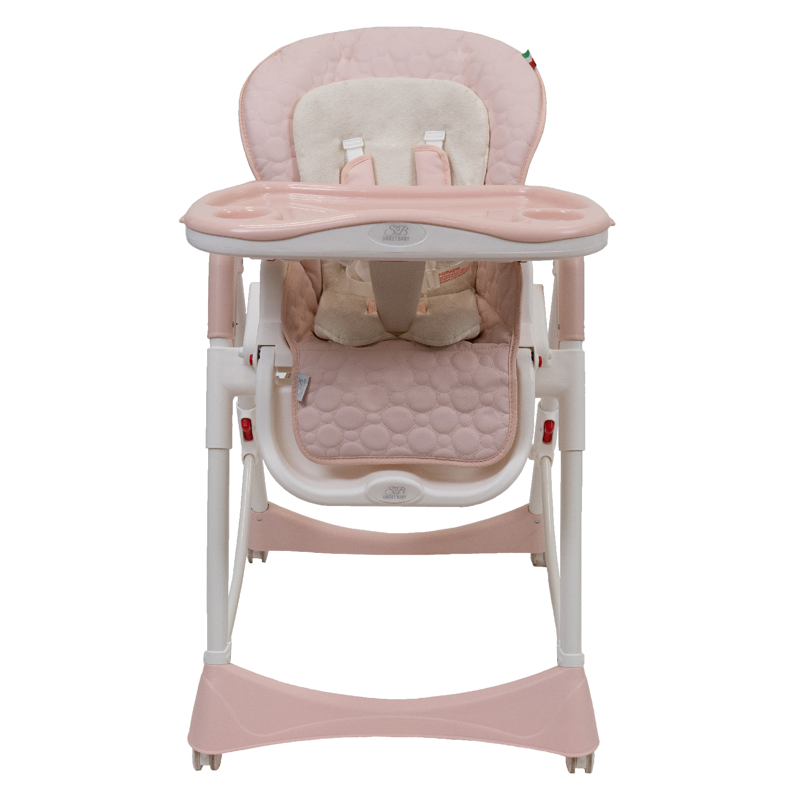 Стульчик для кормления Sweet Baby Royal Classic Pink - фото 5