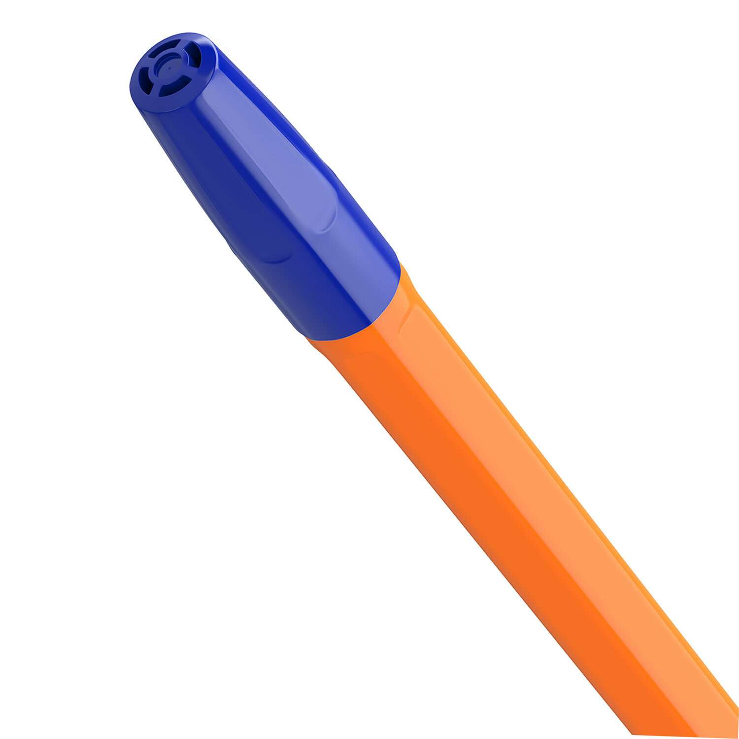 Ручки шариковые Brauberg набор 10 штук синие - фото 8